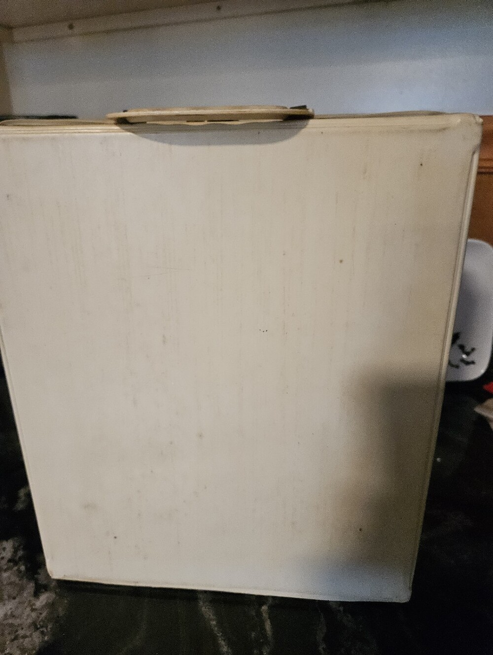 Vintage 1960s Atco Vinyl Barbie Doll Case White Mid Century Mod Graphics w/ Box - Picture 3 of 7
